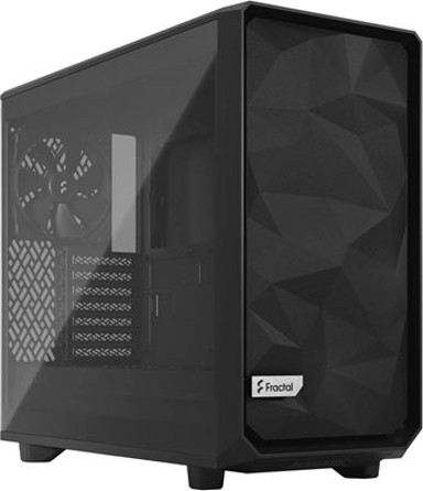 FRACTAL DESIGN Kućište Meshify 2 Lite Black TG, ATX, crno, bez napajanja