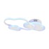 TRIO Dječja lampa Cloudy, bijela, 52×25 cm