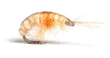 SCUD Ribolovna muha, Cream & Orange, #12