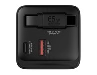 VERBATIM GNC-100 Zidni punjač GaN, 100 W, 3×USB-C + USB-A, bijeli