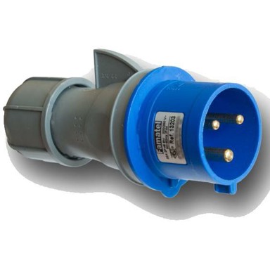 FAMATEL Utikač, 32A/220÷240, 3 Polni (2P+E), IP44
