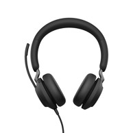 JABRA Slušalice Evolve2 40 SE UC, crne, on-ear, Stereo, prod. Žica, USB-C