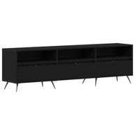 TV ormarić, crni, 80x35x54 cm