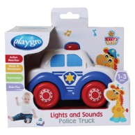 PLAYGRO Policijski auto sa zvukom i svjetlom