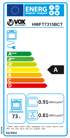 VOX Ugradbena pećnica HWFT7315BCT 