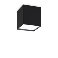 LED IDEAL LUX Stropna svjetiljka Kubiko PL ID303314, crna