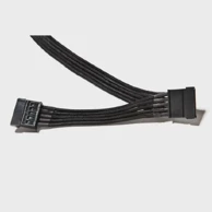 BE QUIET! kabel 2x S-ATA 40 cm, crna 