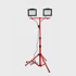 AWTOOLS Reflektor s postoljem, SMD LED, 2x50W