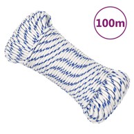 Brodski konop, bijeli, 3 mm, 100 m, od polipropilena