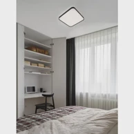 NOVA LUCE Plafonska  svjetiljka Athos LED 30 W, 3000 K, 1800 lm, IP20 NL9081240, crna