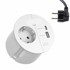 BACHMANN Utičnica Loop in Charge 220V + USB Type-C/Type-A bijela 938.301