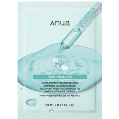 ANUA Tkaninska maska za lice PDRN Hyaluronic Acid Capsule 100 Serum Mask 23 ml