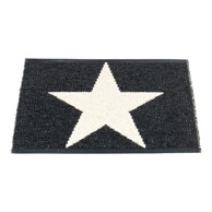 PAPPELINA Unutarnji i vanjski tepih Viggo Black 70x50 cm, crno-bijeli