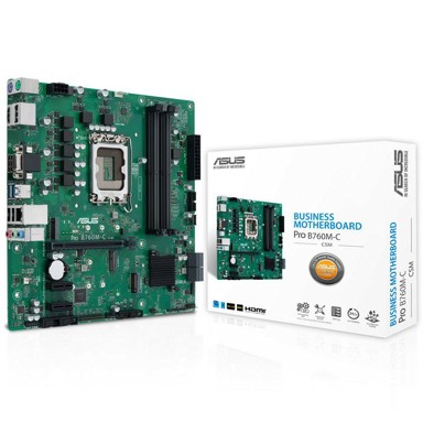 ASUS Matična ploča Pro B760M-C-CSM, Intel B760, mATX, s. LGA1700