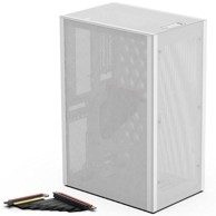 SSUPD Kućište Meshlicious Full Mesh Edition, mini tower, Mini-ITX, bijelo