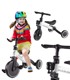 TRIKE FIX Bicikl bez pedala, Mini 3u1, bijeli