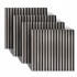 NORTHIX Akustične zidne ploče 60x60 cm set 4 komada, smeđe