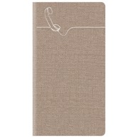 COLERE Adresar telefonski A–Z, 70 × 150 mm, boja pijeska (E44)