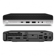 HP Stolno računalo EliteDesk 800 G5 DM / Intel Core i5-9500T, 8 GB RAM, 256 GB SSD PCIe, Intel UHD Graphics, Windows 11 Pro, crna