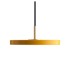 UMAGE Oker žuta LED viseća svjetiljka s metalnim sjenilom ø 15 cm Asteria Micro 