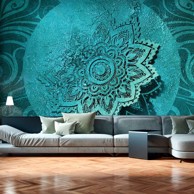 Samoljepljiva foto tapeta Azure Flower 196x140