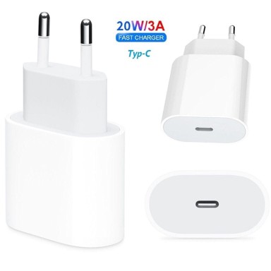 R2INVEST Punjač za telefon 20W USB-C Quick Charge 3.0