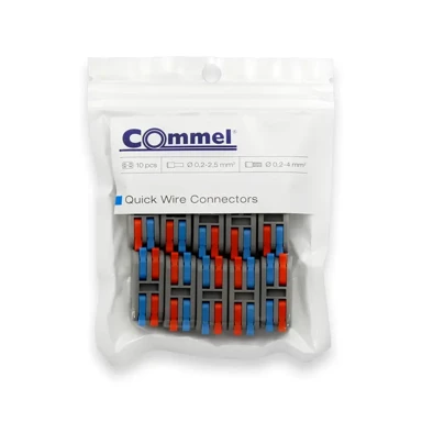 COMMEL 365-472 vago klema 2-2,0,2-4 mm2 10kom