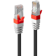 LINDY Mrežni kabel Cat6a S/FTP PIMF Premium, 2 m, crni