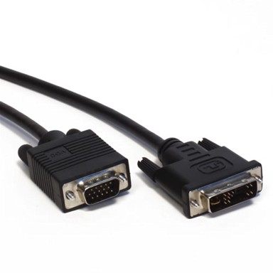 DVI na VGA kabel, 2 m