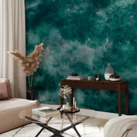 Foto tapeta Malachite respite - modernist abstract background with texture 350x256