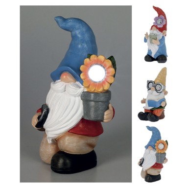 PATULJAK Solarna rasvjeta 12x9x18 cm