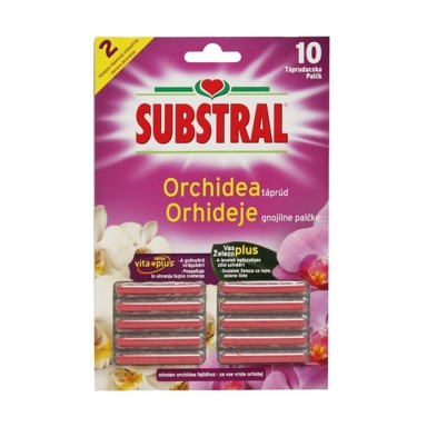SUBSTRAL Gnojivo štapići za orhideje, 10 kom