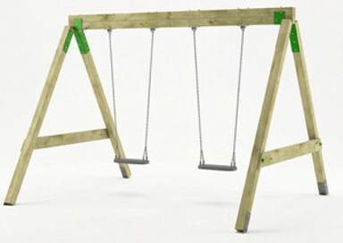 FUNFORTE Ljuljačka Swing II, za javnu upotrebu, drvo
