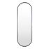 BONAMI ESSENTIALS Crno zidno ogledalo , 40 x 120 cm