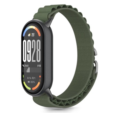 TECH-PROTECT Nylon Pro remen za Xiaomi Smart Band 8 / 9 / 10, army green