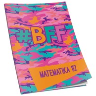 CONNECT Pisanka matematika za 1 i 2 razred Premium Girl, B5 kvadratići, 24 lista, meki uvez