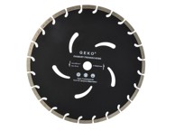 GEKO Crni dijamantni disk, 350 x 10 x 25,4 mm