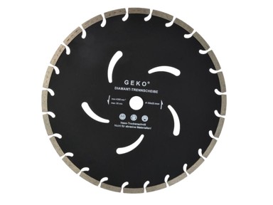 GEKO Crni dijamantni disk, 350 x 10 x 25,4 mm