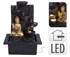 PROGARDEN Ravna unutarnja fontana Buddha s LED rasvjetom