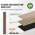 VEVOR Akustične zidne ploče 2400 x 200 x 21 mm orah