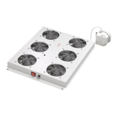 DIGITUS Krov za mrežne ormare, s ventilatorima Professional DN-19 FAN-4-SRV