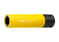 HAZET Nasadni ključ 1/2,udarni s pvc zaštitom, 19mm, žuti, dugi, 903SLG-17/3