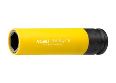 HAZET Nasadni ključ 1/2,udarni s pvc zaštitom, 19mm, žuti, dugi, 903SLG-17/3