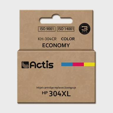 ACTIS Tinta za pisač KH-304CR, zamjena za HP 304XL N9K07AE, premium, 18 ml, boja