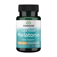 SWANSON Melatonin, 1 mg, 120 kapsula
