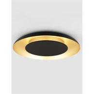 NOVA LUCE Plafonjera Epos LED 38 W, 2700–4000 K, 2200 lm NL9345707, crna i zlatna
