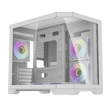 DARKFLASH Kućište FT418, s 6 aRGB ventilatora, bijelo