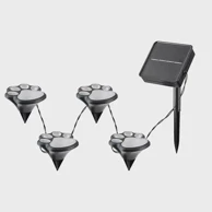 RABALUX Wigry solarna svjetiljka led 0,06/crna/ip44/3lm ra77001