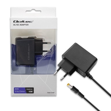 QOLTEC Zidni adapter, 10 W, 5 V 2 A, 5.5 x 2.5 mm
