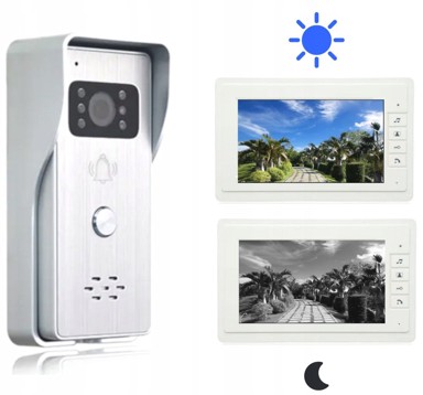 REBEL Set video portafona LCD 7″, crna